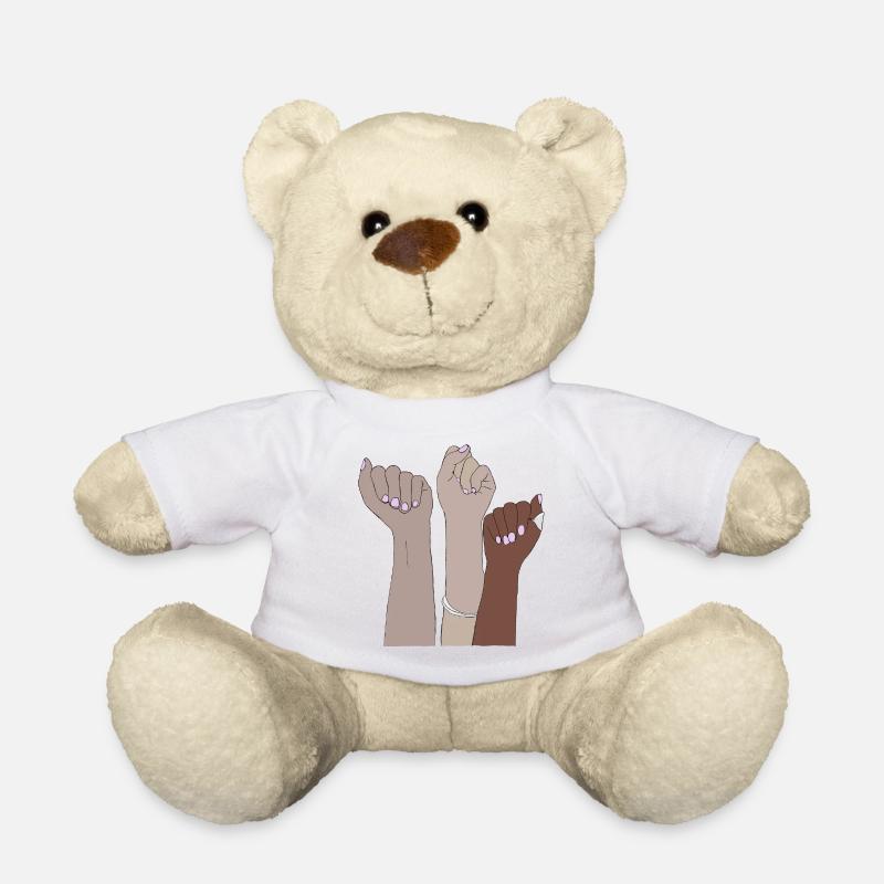 Power to all - Teddy - Weiß