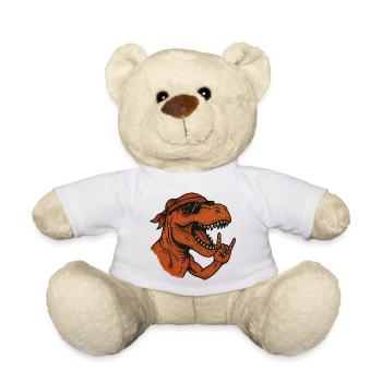 Rex Rocker Dino - Nounours - blanc - Devant