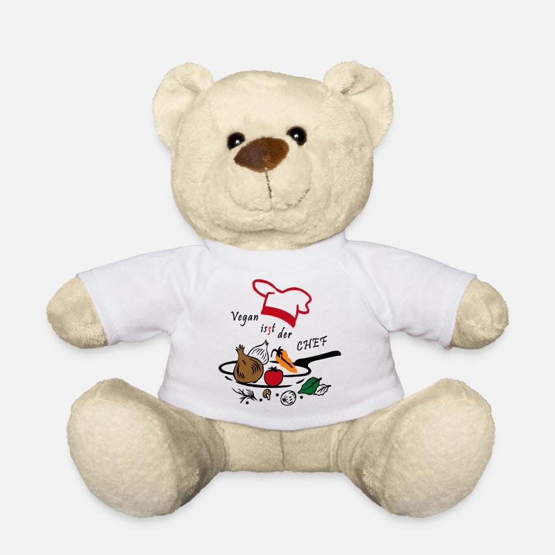 Kochkunst Gemüse  - Teddy - Weiß
