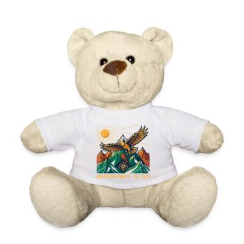 adventure awaits - Teddy Bear - white - Front