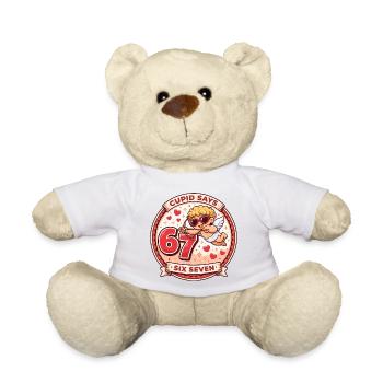 Cupid Tage 67 Liebe Lustig Geschenk Valentinstag - Teddy - Weiß - Vorne