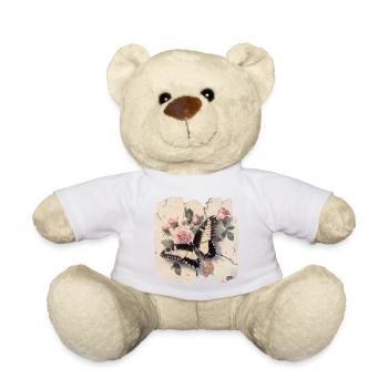 Schmetterling - Teddy - Weiß - Vorne