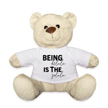 Being Delulu Is The Solulu - Teddy - Weiß - Vorne