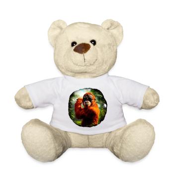 Orang-Utans Golf / Affe - Teddy - Weiß - Vorne