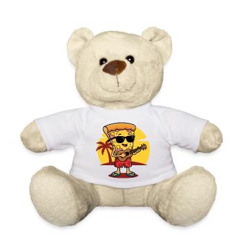 Gitarrist von Sunset Beach Pizza - Teddy - Weiß - Vorne