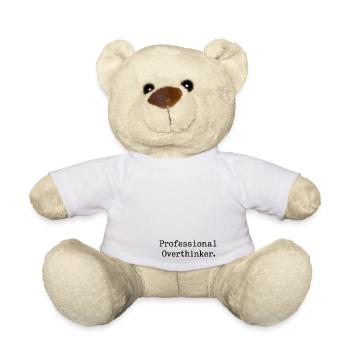 Professional OVERTHINKER Minimalist - Teddy - Weiß - Vorne