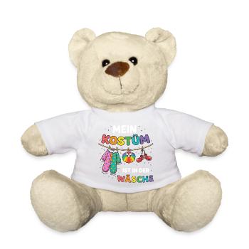 My costume is in the laundry - Clown Carnival - Teddy Bear - white - Front