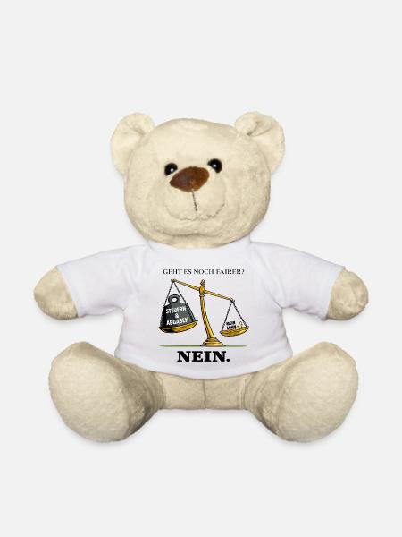 Geht es noch fairer - Teddy - Weiß