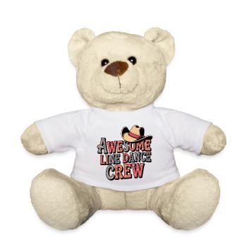 Équipe de danse en ligne - Nounours - blanc - Devant