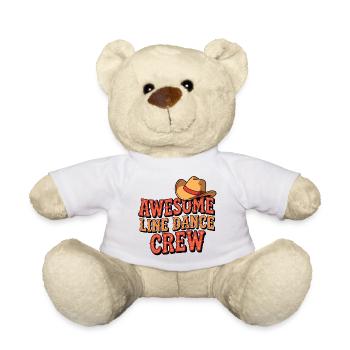 Géniale équipe de danse en ligne - Nounours - blanc - Devant