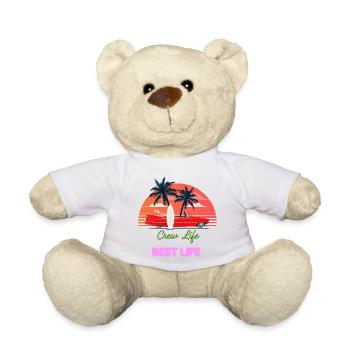 Vie de croisière Best Life – T-shirt pour les amateurs de croisière - Nounours - blanc - Devant