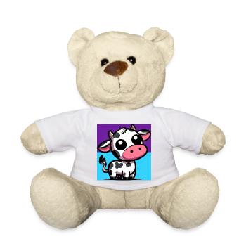 vache - Nounours - blanc - Devant