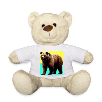 ours - Nounours - blanc - Devant