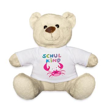 Schulkind  - Teddy - Weiß - Vorne