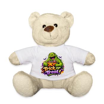 schleimmonster-trick-or-treat - Teddy - Weiß - Vorne