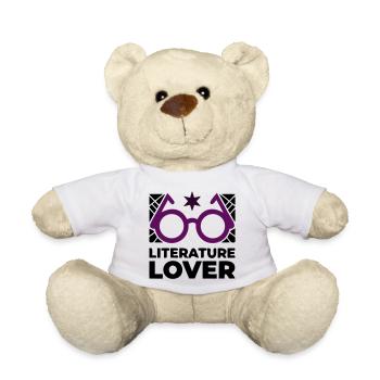 Literature Lover Brille Text - Teddy - Weiß - Vorne