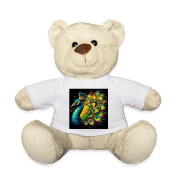 paon - Nounours - blanc - Devant