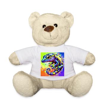 Gecko - Nounours - blanc - Devant