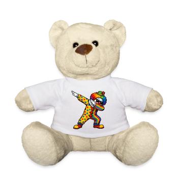 Dabbing Clown - Teddy - Weiß - Vorne