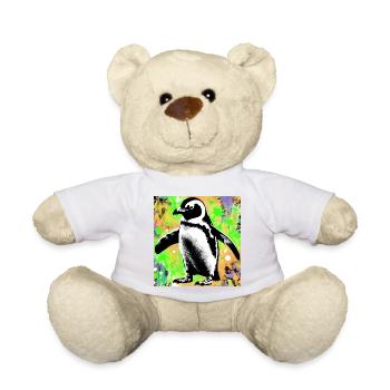 Pinguin - Teddy - Weiß - Vorne