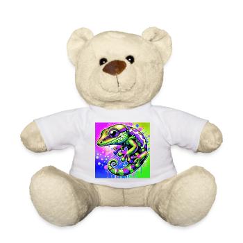 Gecko - Nounours - blanc - Devant