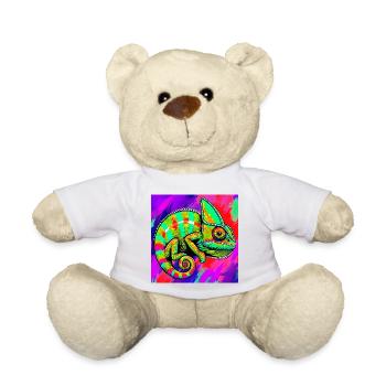Chamäleon - Teddy - Weiß - Vorne
