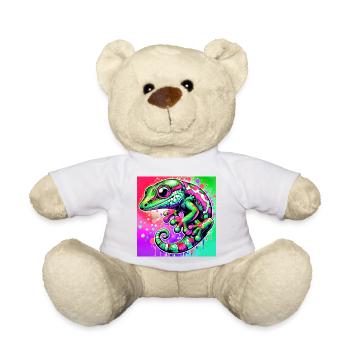 Gecko - Nounours - blanc - Devant