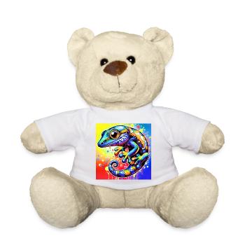 Gecko - Nounours - blanc - Devant