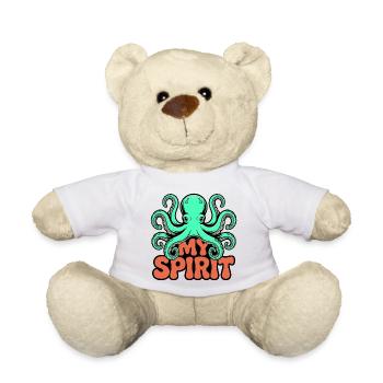 Oktopus Spirit - Teddy - Weiß - Vorne