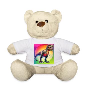 Dinosaurier - Teddy - Weiß - Vorne