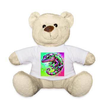 Gecko - Nounours - blanc - Devant