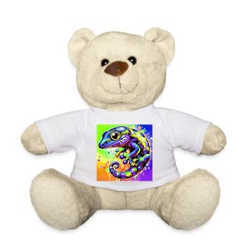 Gecko - Nounours - blanc - Devant