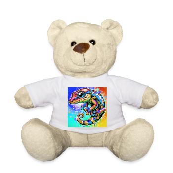 Gecko - Nounours - blanc - Devant