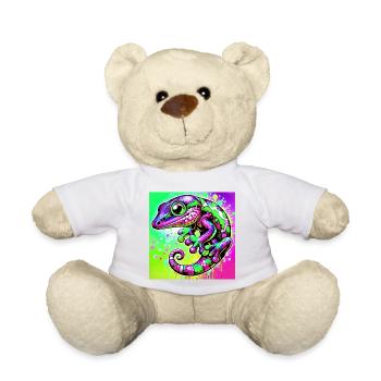 Gecko - Nounours - blanc - Devant