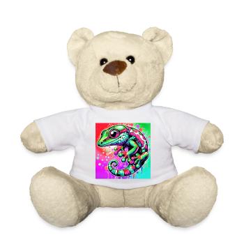 Gecko - Nounours - blanc - Devant