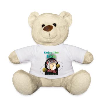 Viel Spaß bei der Fahrt: Pilotengespräch - Teddy - Weiß - Vorne