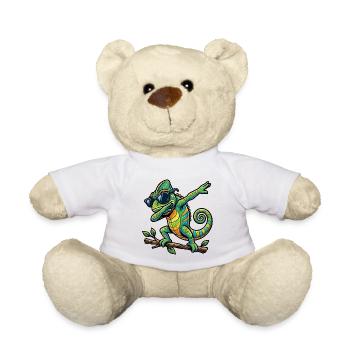 Escarpage du Caméléon - Nounours - blanc - Devant