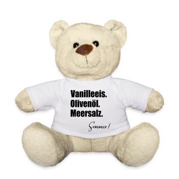 Vanilleeis Sommer Olivenöl - Teddy - Weiß - Vorne