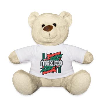 Mexique - Nounours - blanc - Devant