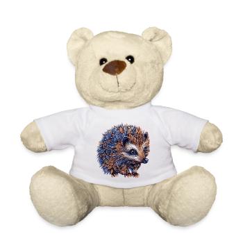 Igel Bunt - Teddy - Weiß - Vorne