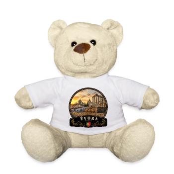 Evora Portugal Altstadt Urlaub Europa Atlantik - Teddy - Weiß - Vorne