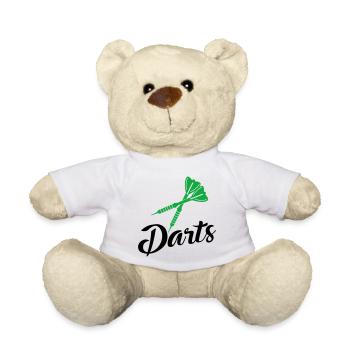 darts - Teddy Bear - white - Front