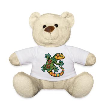 Gecko Mexico - Teddy Bear - white - Front