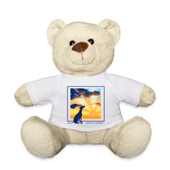 Plus qu’un animal de compagnie - Lévrier - Nounours - blanc - Devant