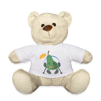 Obst Birne  - Teddy - Weiß - Vorne