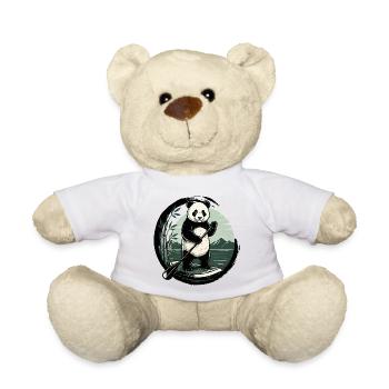  Funny SUP Paddleboard Board Stand Up paddel - Teddy - Weiß - Vorne