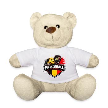 Pickleball BELGE - Nounours - blanc - Devant