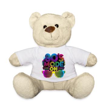 C’est mon costume des années 80 - Nounours - blanc - Devant