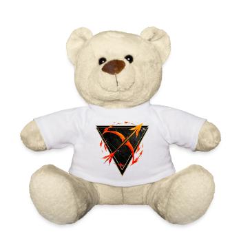 Feuerzeichen Schütze – Tierkreis von Kék-Ina - Teddy - Weiß - Vorne