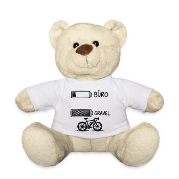 Büro Akku Gravelbike - Teddy - Weiß - Vorne